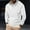 White, variant on Fnnxeal Mens Hoodies Sweatshirts, Big and Tall Shirts Outdoor Casual Fall Winter Long Sleeve Shirt with Pocket Dark Gray Blouse for Men Size 2XL