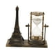 thumbnail image 4 of Estatua de centro de mesa con reloj de arena estilo Torre Eiffel de estilo retro Oro, 4 of 6