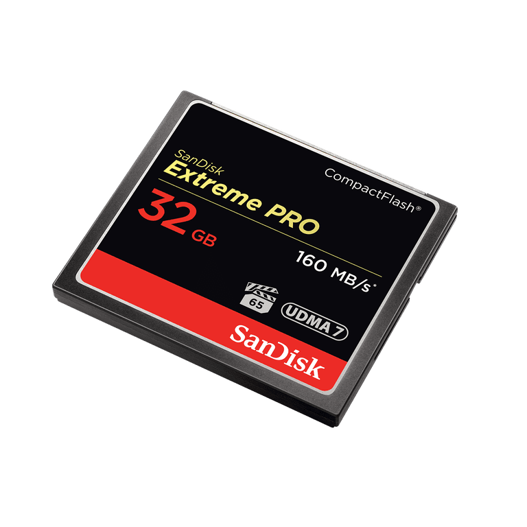 SanDisk Extreme Pro CompactFlash Memory Card 32GB 