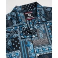thumbnail image 2 of AKADEMIKS Men's Shirt - Dry Fit Performance Short Sleeve Button Down Shirt (M-XXL), 2 of 3