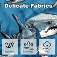 thumbnail image 3 of Shark Patterns for Home Decor, Covers Available in 16x16, 18x18, and 20x20 Inches,for Living Room, Bedroom - Great Gift Idea!, 3 of 6