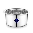 thumbnail image 1 of Multi Layered Material Polish Stainless Steel Cookware Handi 1.5 Liters For Grains, Soups, Canning, Desserts, Broth - Compatible With Gas & Induction, 1 of 5