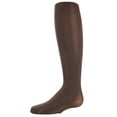 thumbnail image 6 of MeMoi Essentials Vertical Stripe Tights - Girls - Female, 6-8, Brown, 6 of 7