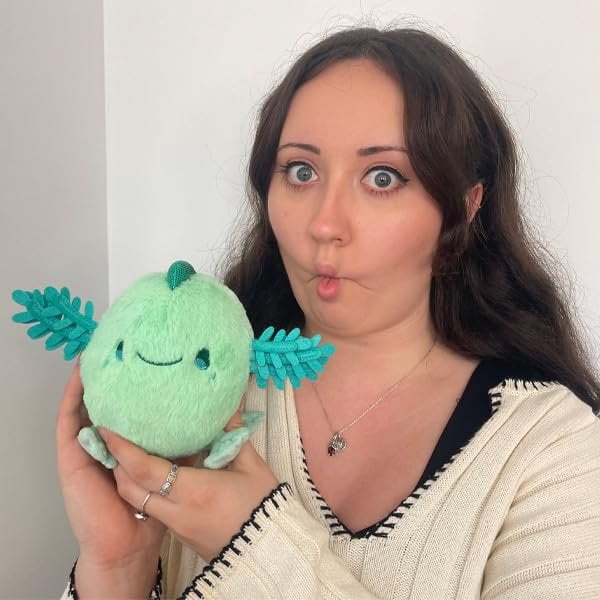 Squishable / Party Snackers Mint Baby Axolotl Plush Toy