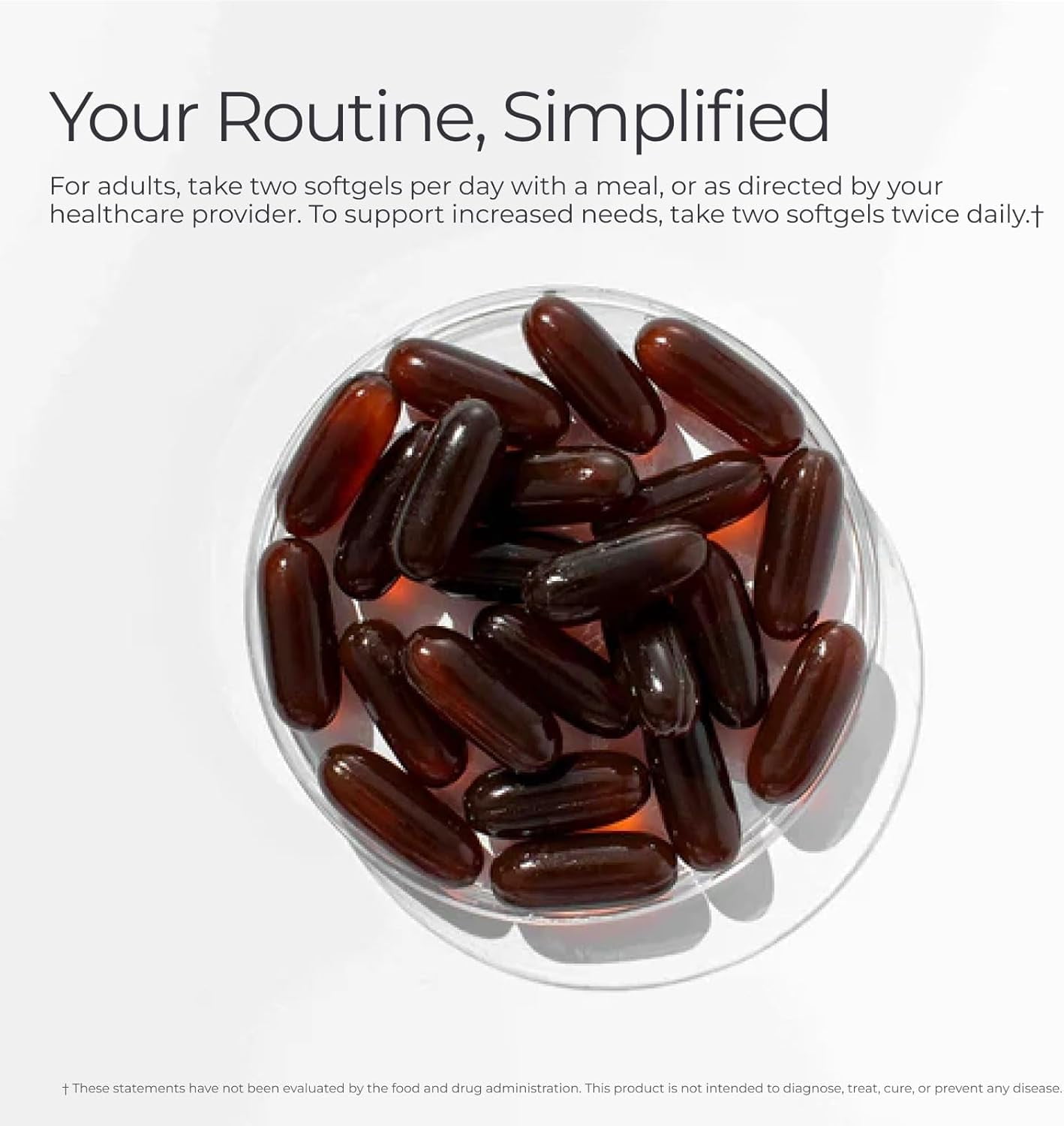 Livingood Daily Omega 3 6 9 Plus Turmeric Curcumin - Omega 3 Supplement (EPA & DHA) - Supports Heart Health, 60 Softgels