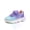 Purple, variant on Lightweight Girls' Easy Care Sneakers With Cushioned Sole Cute Heart Design Glow In The Dark Board Shoes For Everyday Comfort（12M 6Y） Sneakers Shoes,Sizes 6 Toddler