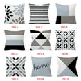 thumbnail image 2 of Decodeary Geometric Cushion Cover Home Decor Sofa Pillow Cases Peach Skin No.04 1Set, 2 of 6