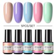 thumbnail image 1 of Juego de esmaltes de uñas de Gel ROSALIND, juego de uñas de Color puro, purpurina Vernis, capa superior para Base de arte de uñas semipermanente, conjunto de esmalte de Gel LED UV Tan Jianjun unisex, 1 of 2