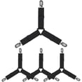 thumbnail image 1 of Correas ajustables para sujetar sábanas, clips elásticos triangulares antideslizantes para las esquinas del colchón con pinzas de agarre resistentes (juego de 4), 1 of 6