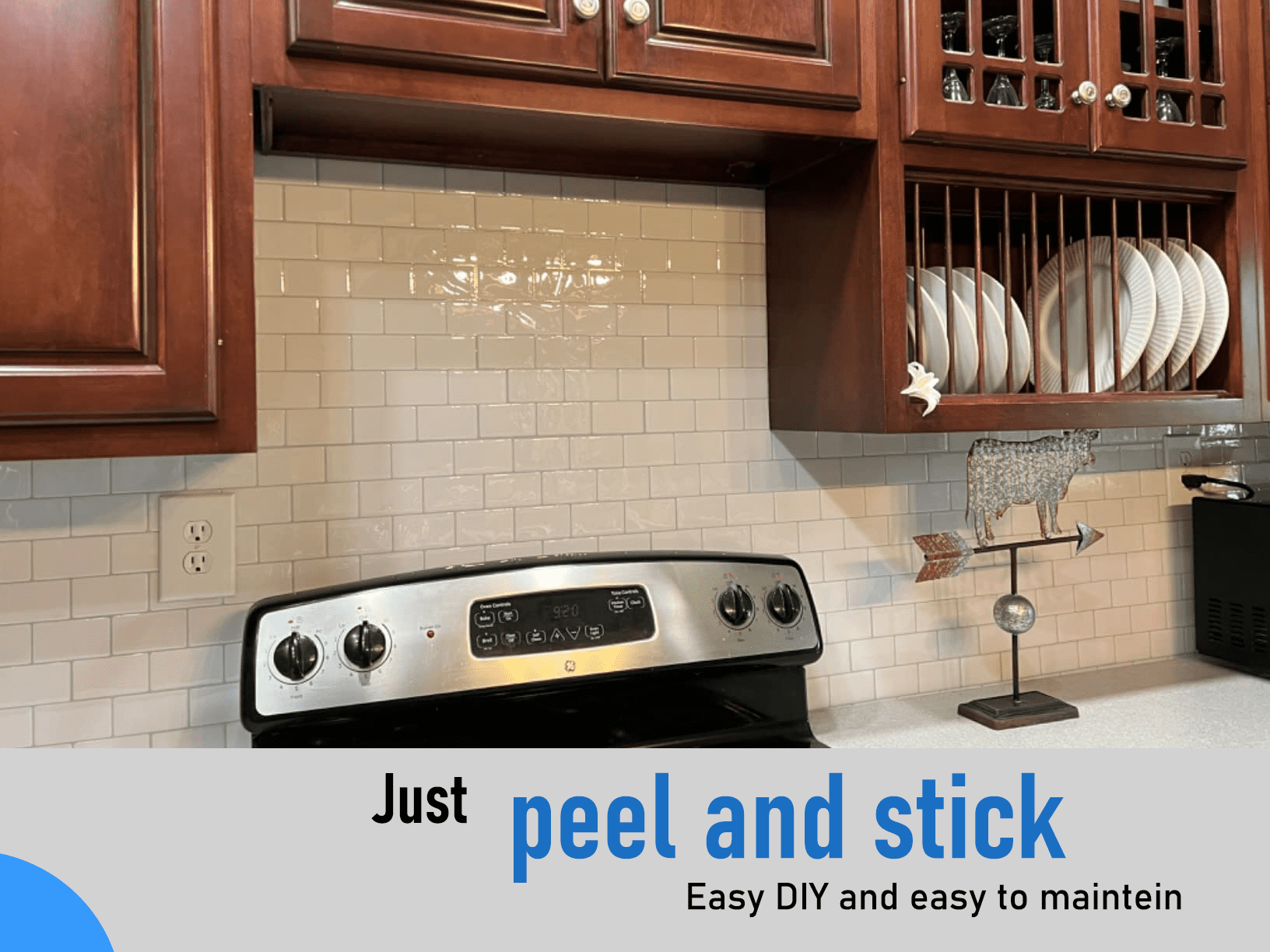 Art3d 10 Pack 12"x12" Peel and Stick White Backsplash Tile for Kitchen Bedroom Living Room Touring car