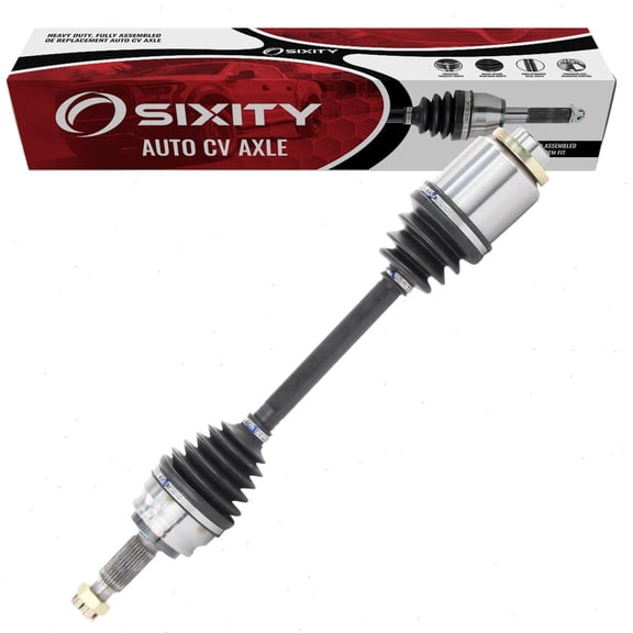 Sixity Front Right CV Axle compatible with Jeep Compass 2.0L L4 2007-2017 - Passenger Side Complete Axle Shaft Assembly