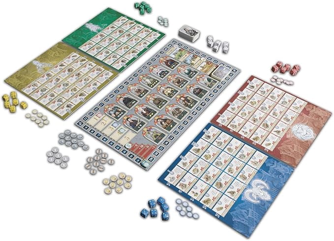 Kingsburg 3rd Edition Strategy Board Game for Ages 10 and up, from Asmodee