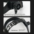 thumbnail image 4 of Casco de Soldadura con Oscurecimiento AutomáTico MáScara de Soldadura con Luz LED MáScara de Casco de Soldador con EnergíA Solar con 20 PelíCulas Protectoras, 4 of 5