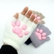 thumbnail image 4 of Guantes de silicona 3D con forma de garra de gato, bonitos guantes de peluche de gato para niñas, guantes cálidos con imitación de visón y garra de gato, 4 of 6