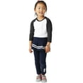 thumbnail image 3 of Ma Croix Infant Raglan 3/4 Sleeve Cotton Tees Sports Baseball Jersey, 3 of 8