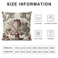 thumbnail image 5 of Fleur De Lis Throw Pillow Cushion Cover, Pattern with and of Knight, Decorative Square, 5 of 5