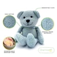 thumbnail image 3 of Thermal-Aid Zoo — Buckley The Blue Bear — Kids Hot and Cold Pain Relief Heating Pad Microwavable Stuffed Animal and Cooling Pad — Easy Wash, Natural Sleep Aid — Pregnancy Must-Haves for Baby, 3 of 5