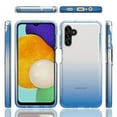 thumbnail image 2 of Mantto Samsung A13 5G Case 5G, Full Body Clear Protection Case - Shock Proof edges Slim Hybrid Back Silicone Rubber TPU Bumper Gradient Phone Case for Samsung Galaxy A13 5G - Blue, 2 of 5