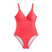 ANINEO Women Swimwear Sexy Deep V Bikini Swimsuit Versatile Hawaii Summer Tropical Brazilian Beachwear