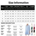 thumbnail image 2 of Mohiass Women's Tunic Mini Shirt Dress Cotton Long Sleeve Ruffle Hem Dress Button Up Shift Chambray Dresses Yellow M, 2 of 5