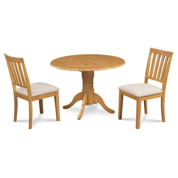 Dining Chairs Finish Oak Shape Round, Small Round Table For Two