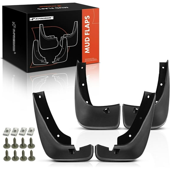 A-Premium Mud Flaps Splash Guards Replacement for Toyota Highlander 2001-2007 4-PC Set