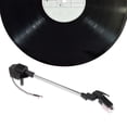 thumbnail image 1 of DEEPCRAFF Record Player Tonearm Replacement for Collectible Enhancement Black 1Pack, 1 of 8