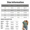 thumbnail image 3 of Women’s V Neck Hollow Out Short Sleeve T Shirt, Solid Color Casual Top with Breathable Fabric, Lightweight Loose Fit Summer Everyday Wear for Daily Outfits, Green, L, 3 of 5
