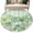 Green, variant on Tropical Plants Round Area Rug 5Ft Washable Circle Rugs for Living Room Bedroom, Summer Watercolor Green Palm Leaf on Linen Non-Slip Carpet Floor Mats Indoor Outdoor Carpet Runner Home Decor