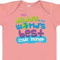 thumbnail image 4 of Inktastic Worlds Best Coal Miner Daddy Boys or Girls Baby Bodysuit, 4 of 5