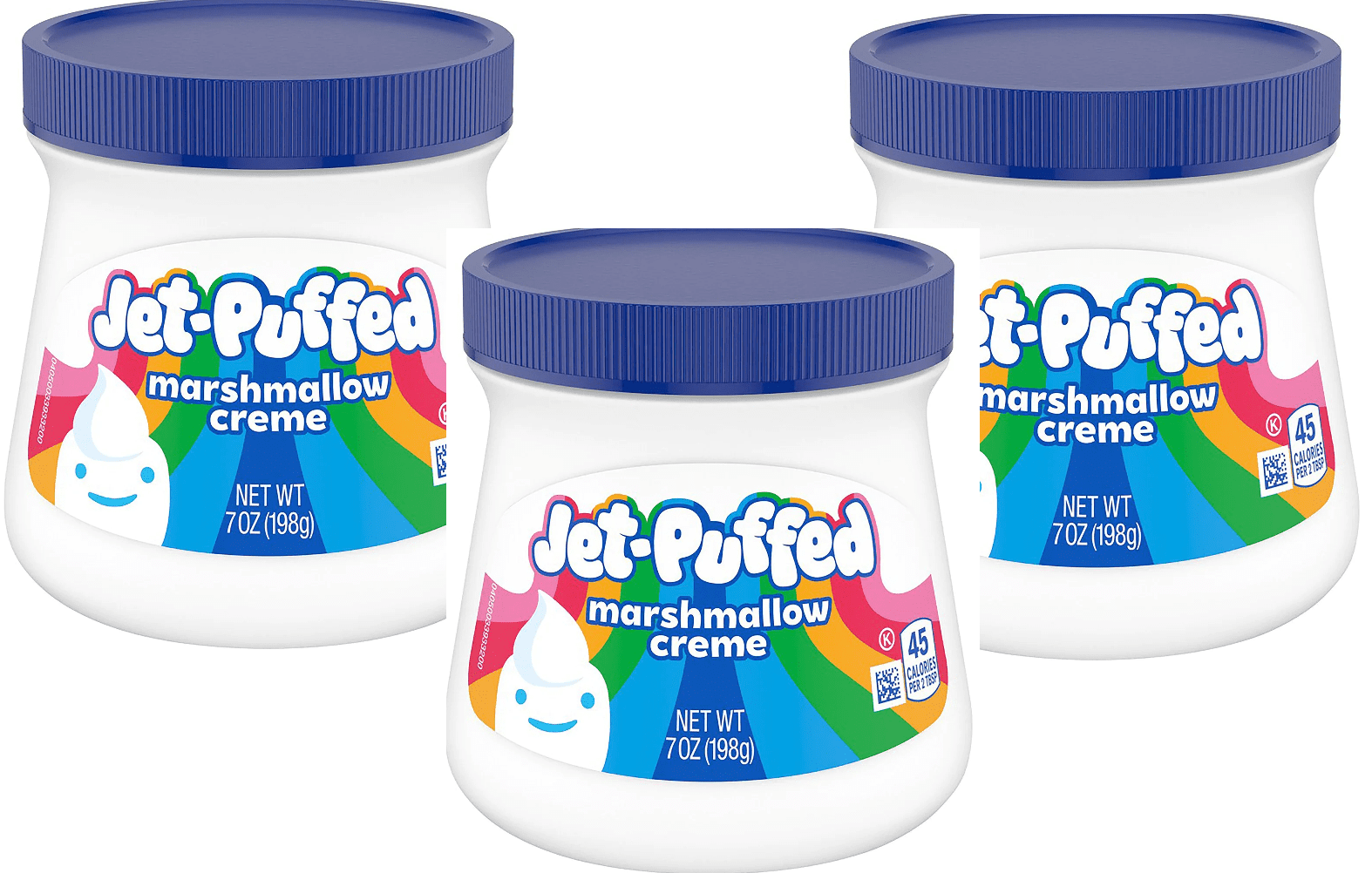 JetPuffed Marshmallow Creme, 7 oz, 3 Pack