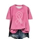 thumbnail image 4 of Fiudx Ropa de Mujer Blusas Casuales de Moda para Mujer, Camiseta Estampada con Cuello Redondo, Camisetas de Manga Corta, 4 of 4