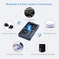 thumbnail image 3 of Reproductor MP3 Surfans F20 HiFi Bluetooth 4.0 de 32 GB + 256 GB de soporte, 3 of 7