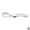 B, variant on Outdoor Camping Picnic Stainless Steel Spoon Tableware Portable Camp Spoon Camping U7O7 X1J8 F5W7