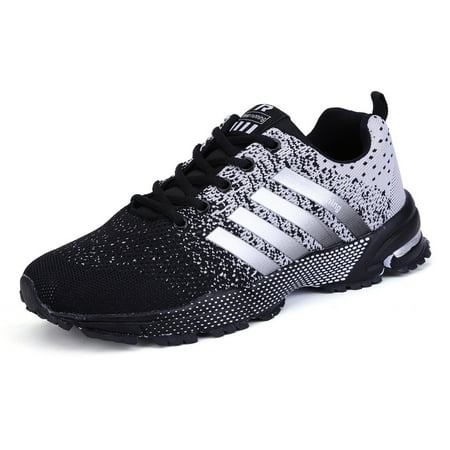 

Men s Outdoor Stripe Casual Comfortable Running Shoes Tie Up Fashionable Sneakers New Autumn And Winter