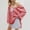 Red, variant on Tops for Women Trendy Striped Printed Drawstring Bandage Long Sleeve Round Neck Blouses Loose Comfort Sexy Casual Shirts
