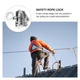 thumbnail image 3 of Locking Self Rope Steel Safety Lock Device Metal Tool Climbing Equipment Clamp Brake Fall Protection Clips Cam ,Easy to Use, 3 of 6
