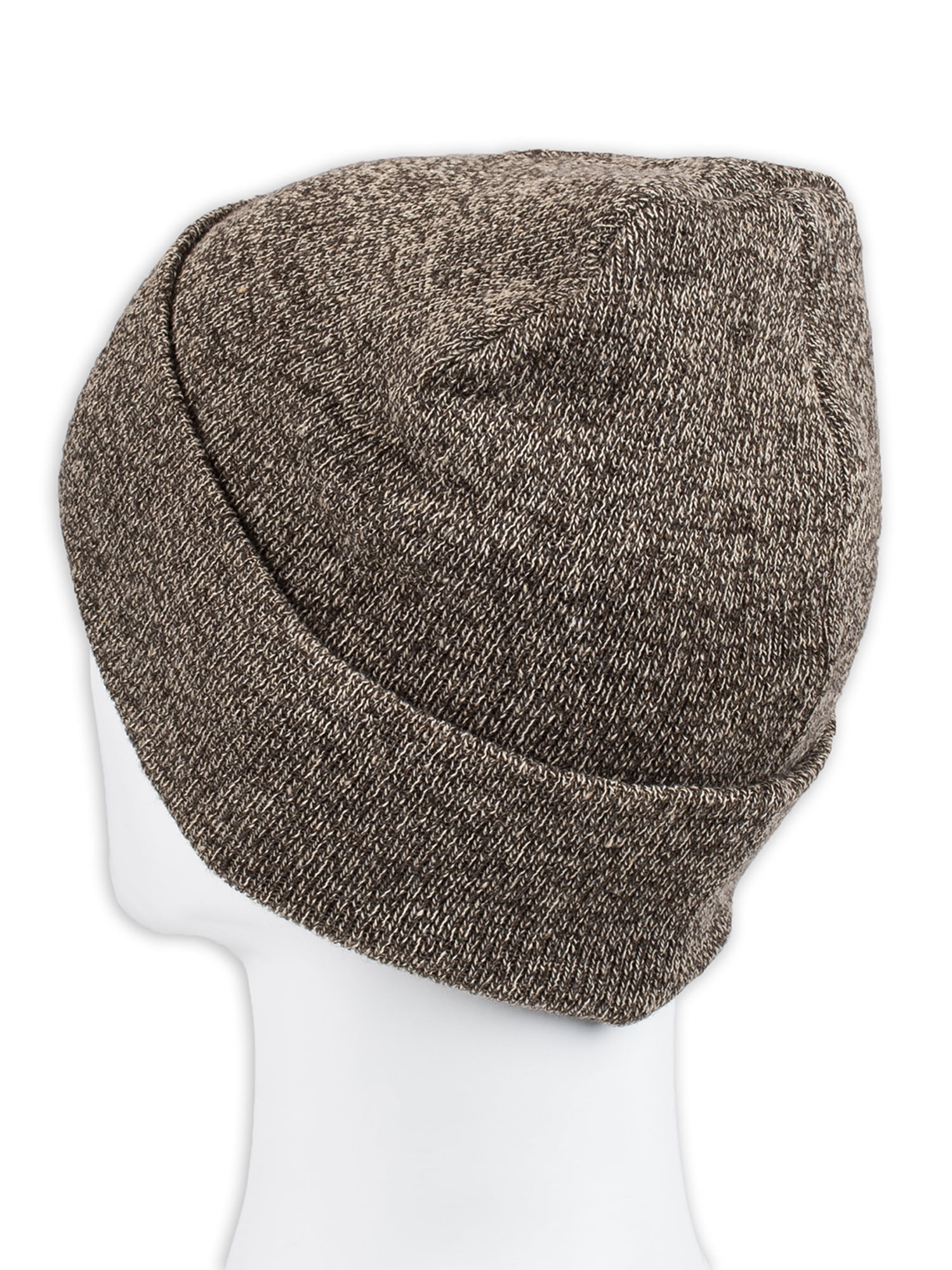 Levi's Men's All Season Leather Logo Patch Beanie Hat