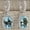 Multicolor, variant on Small Dainty Birthstone Drop Earrings for Women for Wedding Birthday Everyday Wear Bridal Ear Hoop Dangle Earring