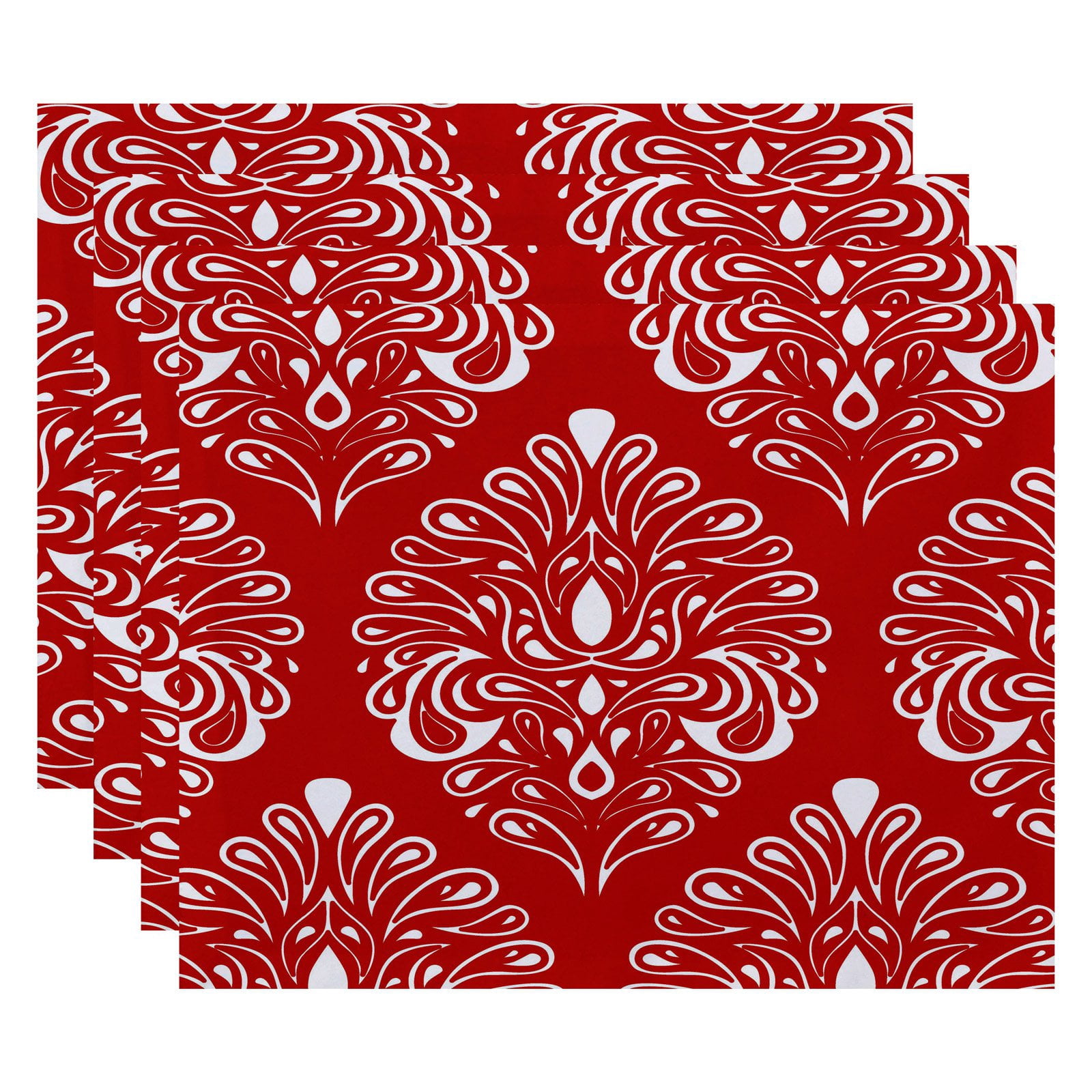 Simply Daisy 18" x 14" Veranda Geometric Print Placemat (Set of 4)