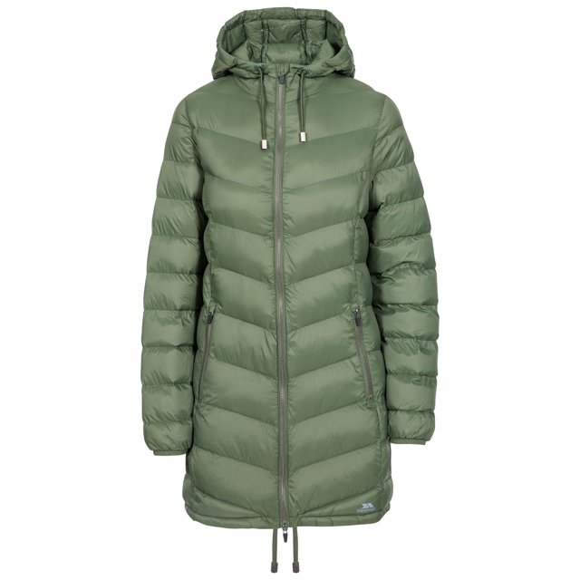 Trespass - Abrigo Casual Rianna para Mujer Chica (Albahaca) Trespass UTTP4791_basil