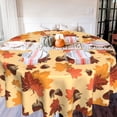 thumbnail image 2 of Mantel SuQKXCo Otoño Hoja de Arce Bellota Impermeable 152 cm, 2 of 7