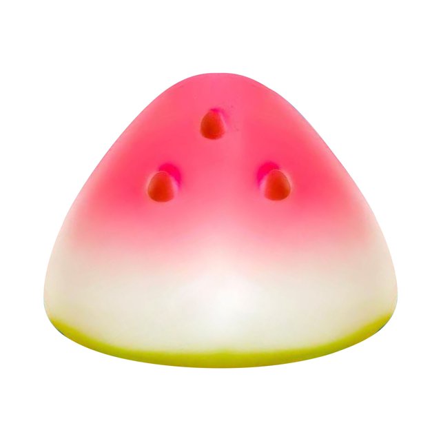 Shy Toy Watermelon Squishy Stress Relief Toy – Slow-Rising Pinch Music Soft Fruit Fidget, Scented Desk Toy