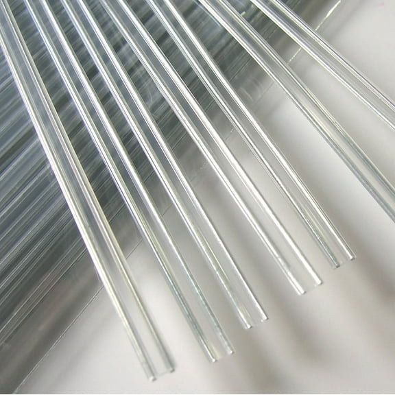 100pcs Plastic Clear 8"(20CM) Twist Ties - Double Wire Heavy Duty