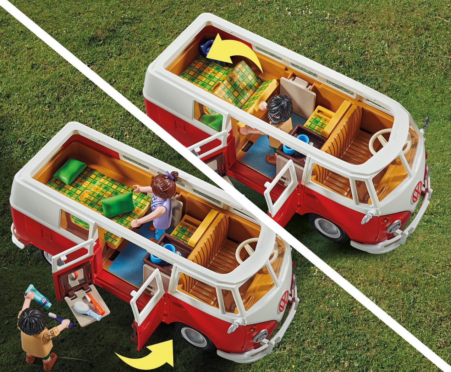 Volkswagen- Playmobil T1-Camping Bus - Spezial Edition