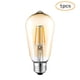 thumbnail image 1 of Bombillas Led Edison Vintage E27 St64 4W Bombilla De Filamento Tornillo Edison Bombilla De Luz Led Bombillas Led De Ahorro De Energía Blanco Cálido 2700K Advancent HA017128-00, 1 of 6