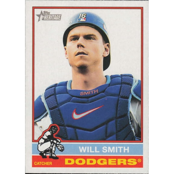 2025 TOPPS HERITAGE #397 WILL SMITH LOS ANGELES DODGERS