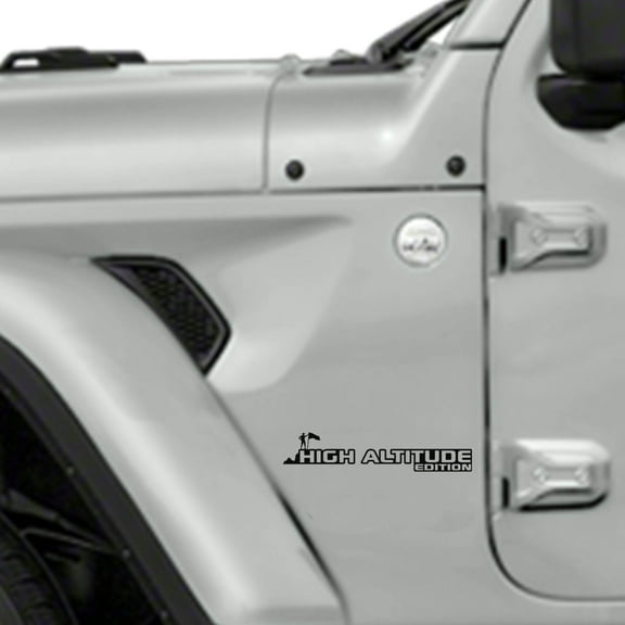 Collectible Decals High Altitude Edition Decal (Pair) - Fender Decals For Wrangler/Gladiator JL/JT