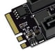 thumbnail image 2 of M.2 A + E Key NGFF a 2 puertos SATA3.0 Tarjetas adaptadoras para computadora SSD PC, 2 of 5