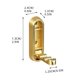 thumbnail image 4 of Gancho Plegable para Ropa | Perchero de Pared Sin Taladro para Toallas, Abrigos y Bolsos | Diseño Giratorio de 90° Que Ahorra Espacio para Organizar El Baño, La Entrada y El Armario, 4 of 7